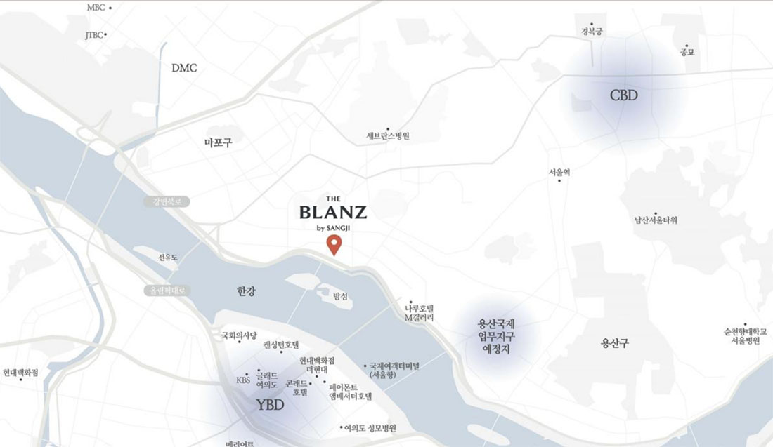 더 블란츠 한강 입지환경 1