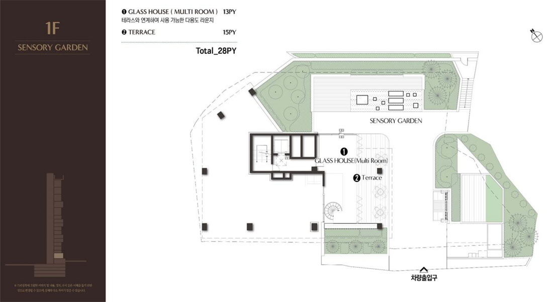 더 블란츠 한강 SENSORY GARDEN